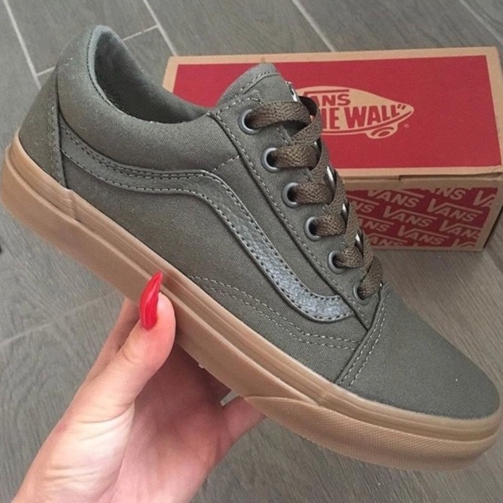 Olive Green Vans